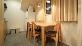 デラックス ダブルまたはツインルーム 禁煙 キッチン