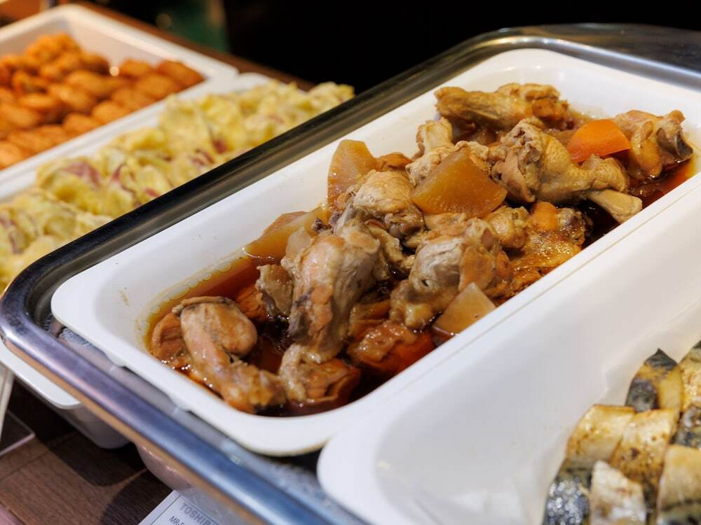 朝食ビュッフェ