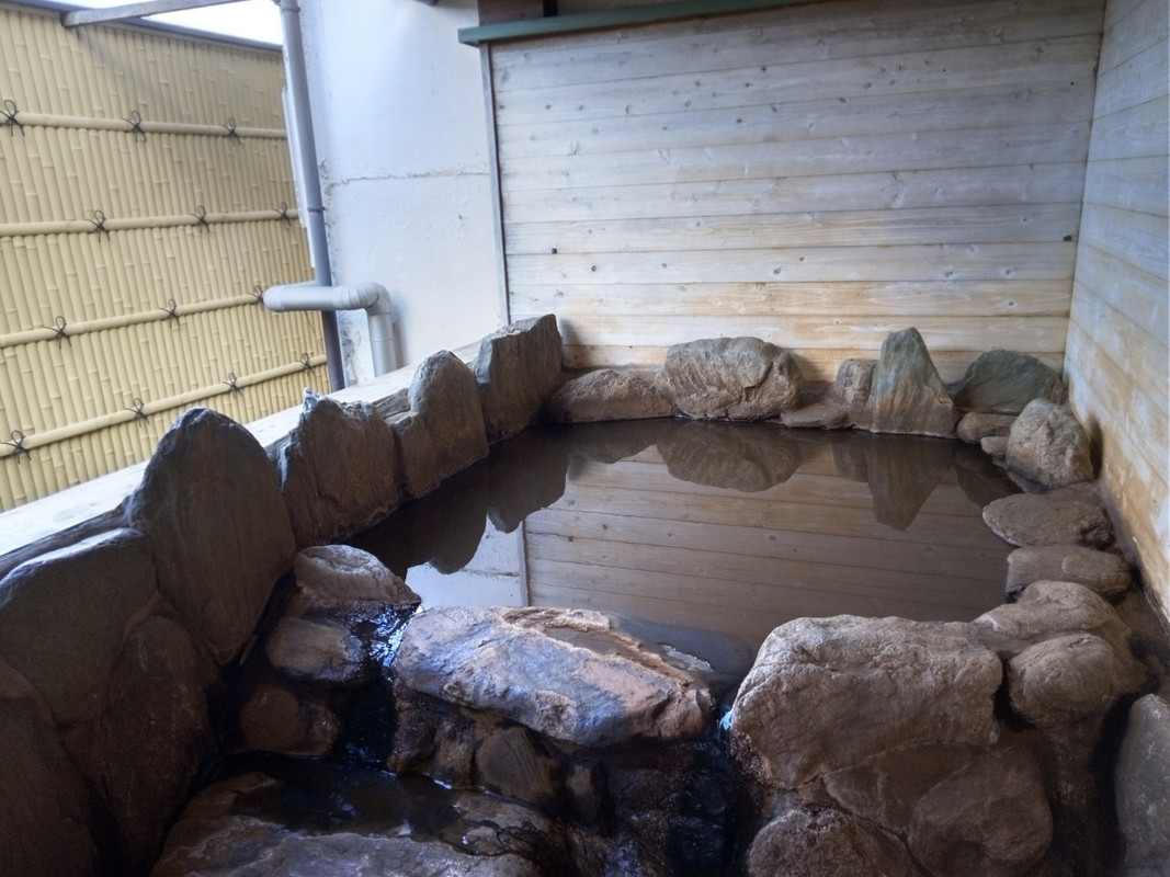 貸切露天風呂です。