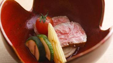 夕食のメニュー例1 / 4
