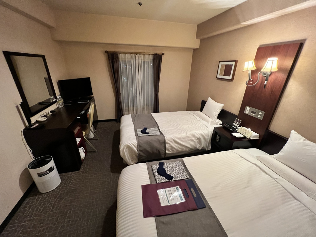 今夜のお部屋。