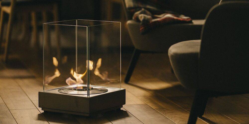 ヴィラのバイオエタノール暖炉 / 4