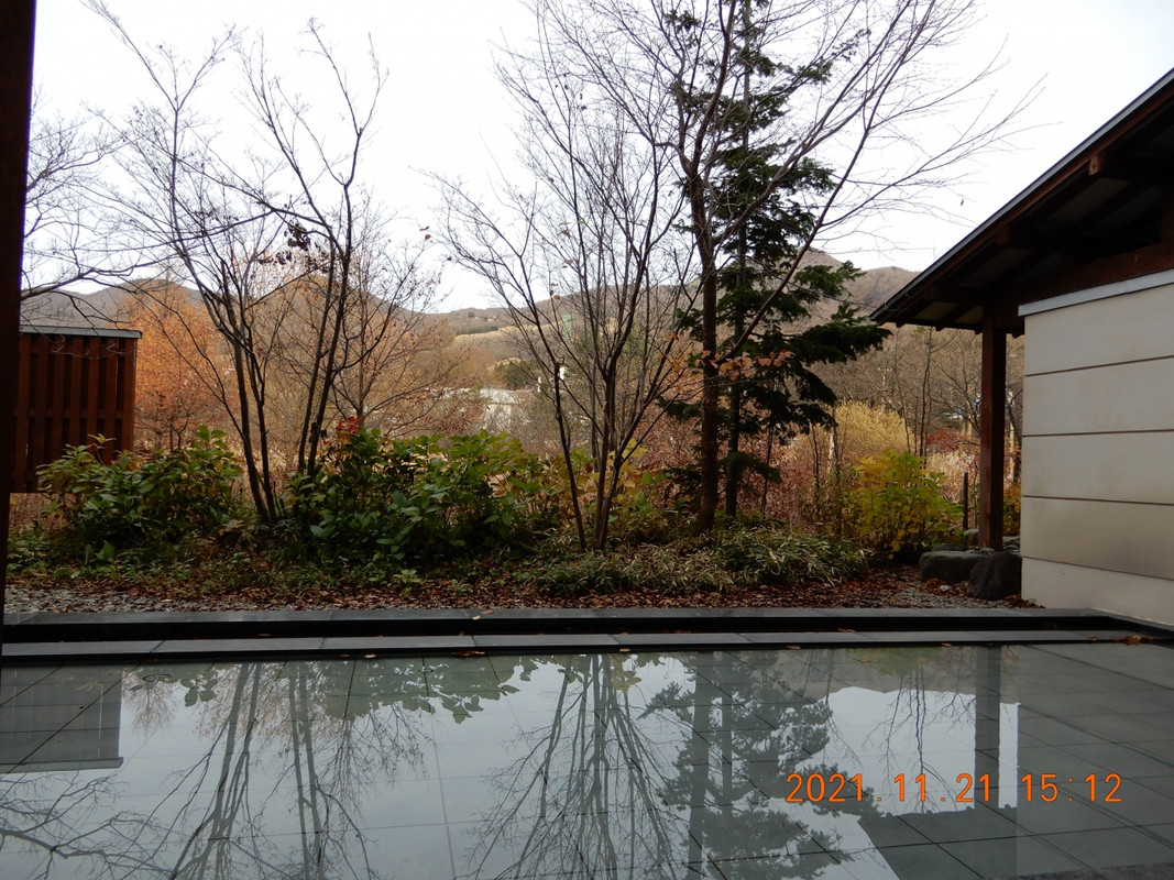 足湯からの風景