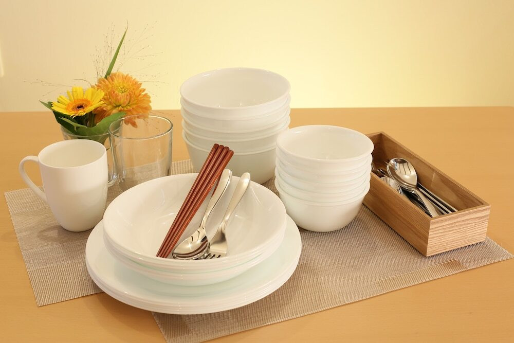 客室内のダイニングエリア