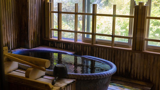 半露天風呂付客室