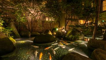 湯上がり処 中庭 / 5