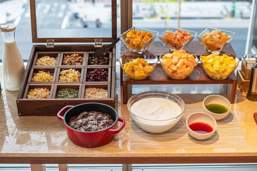 朝食ビュッフェ