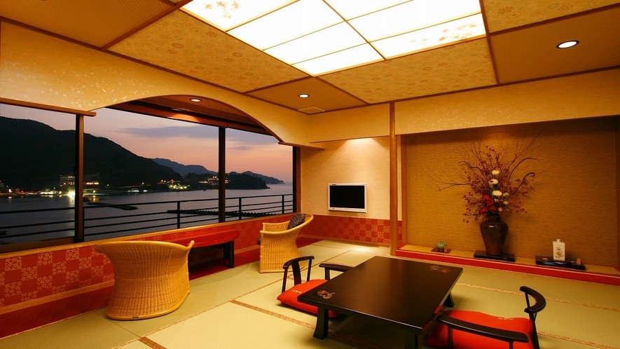 4. オーシャンビューの客室露天風呂で贅沢なひと時を「粋松亭」4245229