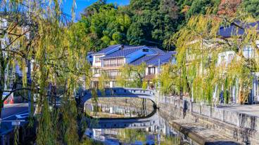 城崎温泉の町並み / 1