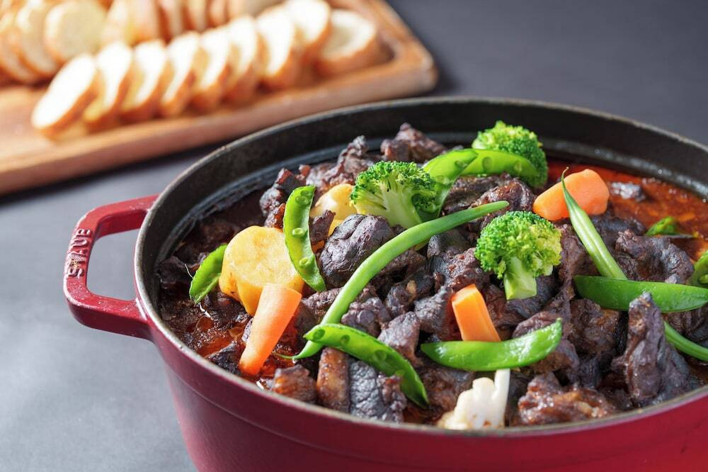 朝食ビュッフェ