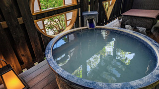 和洋室 ダブル 又は ツインルーム 35平米 (露天風呂付き客室)「禁煙」