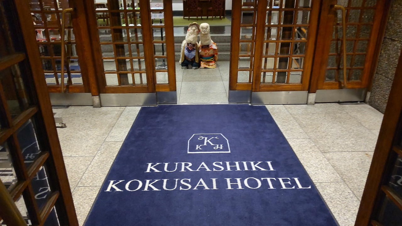 ホテル入口です。