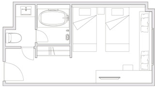 スーペリア ツインルーム 禁煙