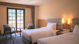 【アライ棟】スーペリアツイン／マウンテンビュー(ベッド2台)