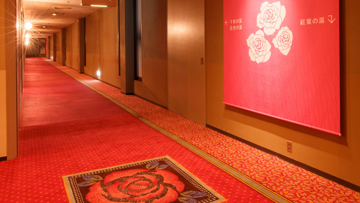 バラ風呂にテンションが上がる♪「ホテル千秋閣」3505404