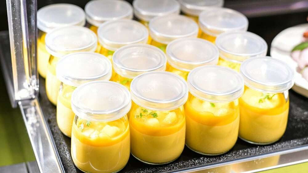 朝食ビュッフェ