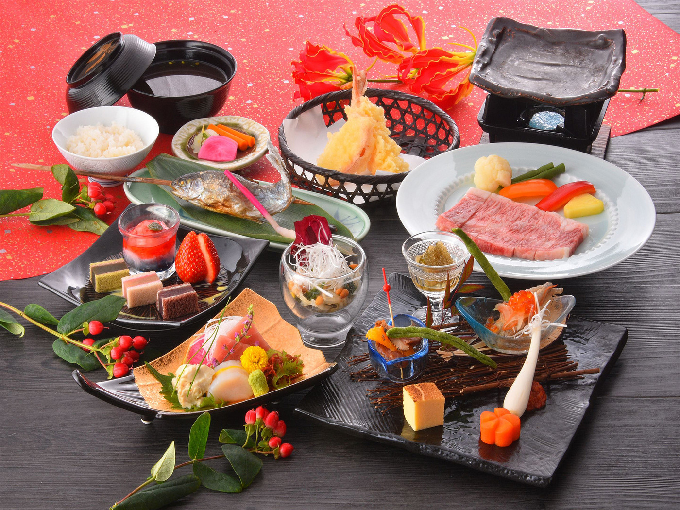 最大7名まで入浴可能！広い貸切露天風呂でのんびりゆったり4253854