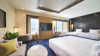 グランスイート 禁煙 (ツインルーム+エキストラベッド1台) 13階 3名 (室数限定)