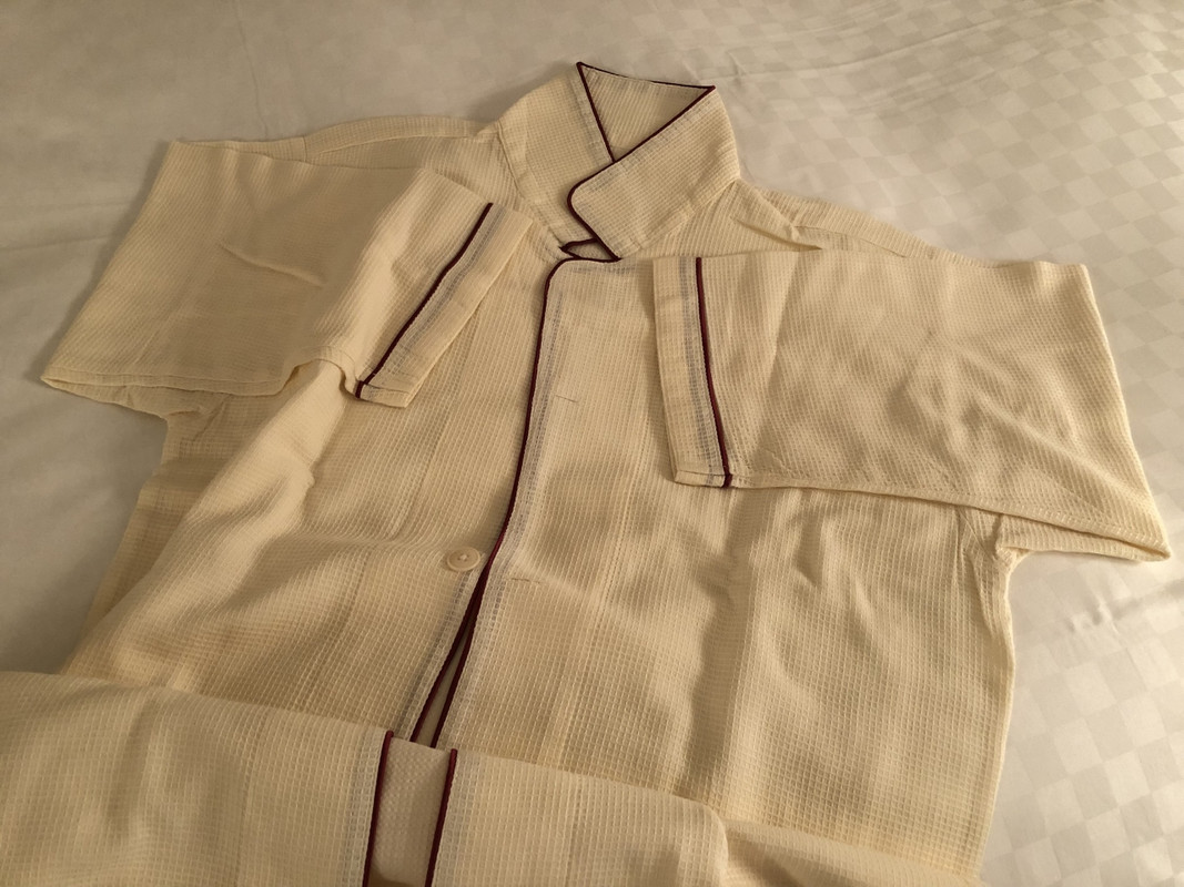 ズボンが無いシャツタイプですが、パジャマもありました。