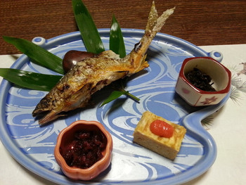 「つるべすし 弥助」料理 1123483 焼き鮎定食