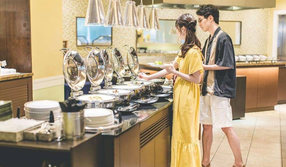 子供も食べやすい
和洋ビュッフェの朝食 / 3