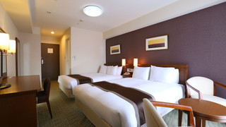 スタンダード ツインルーム ダブルベッド 2 台（禁煙）