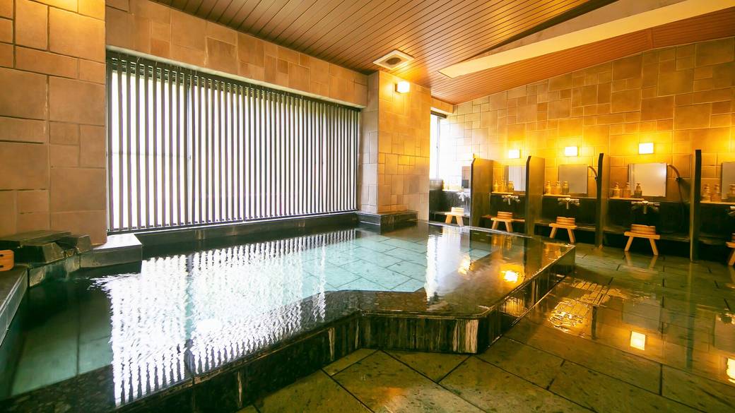 朝食後に大浴場で
ゆったり過ごすのも◎ / 1