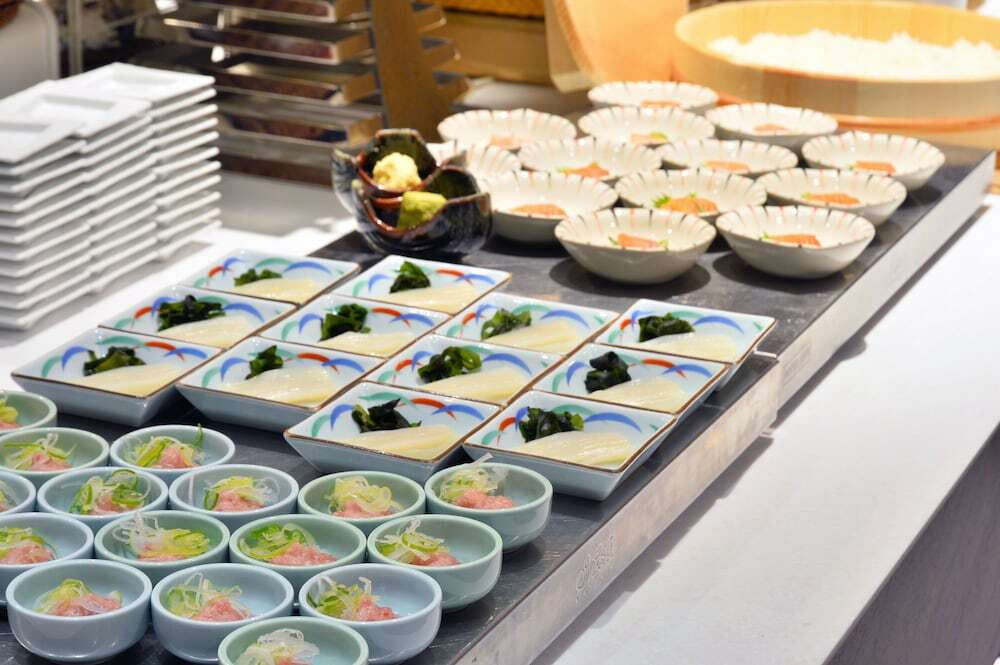 朝食ビュッフェ