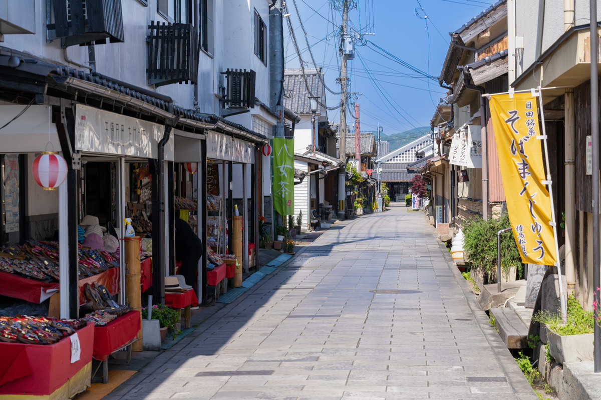 豆田町の街並み