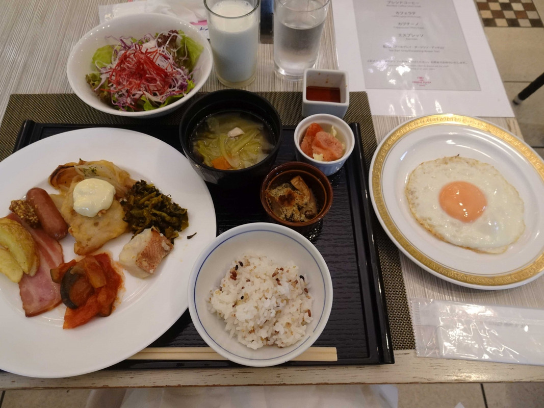 豪華で美味しい朝食