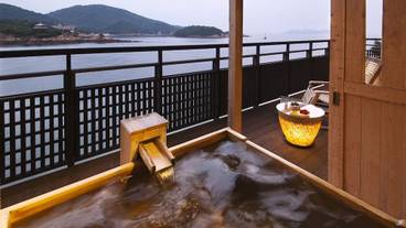 客室露天風呂一例① / 4