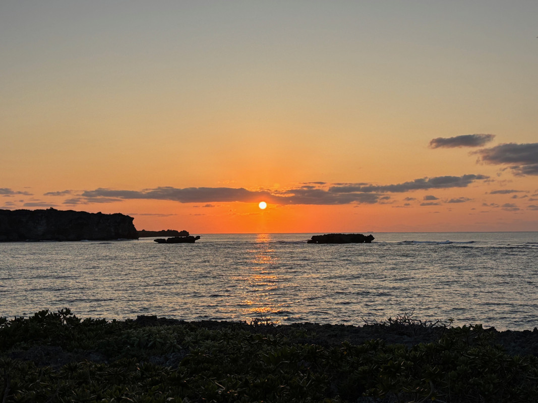 ANAインターコンチからの夕陽