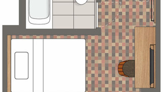 シングルルーム　禁煙　2名利用