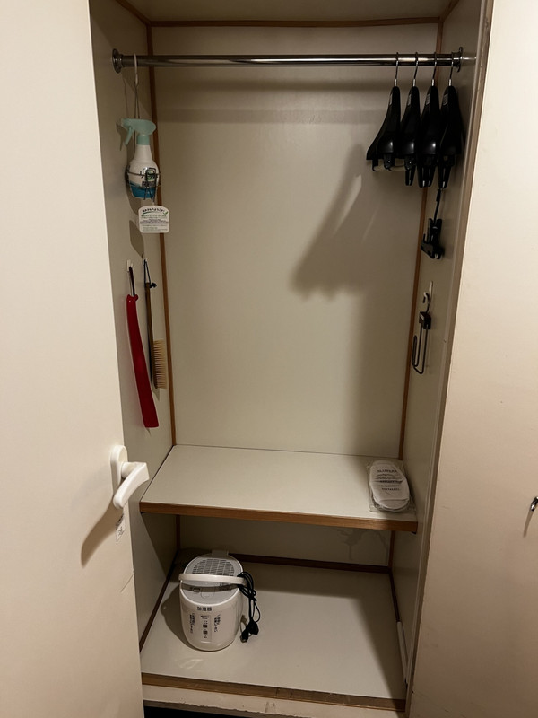 クローゼット大きい