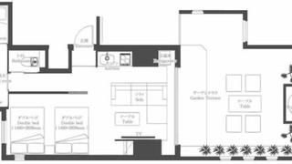 ルーフテラス付 スイートルーム 禁煙