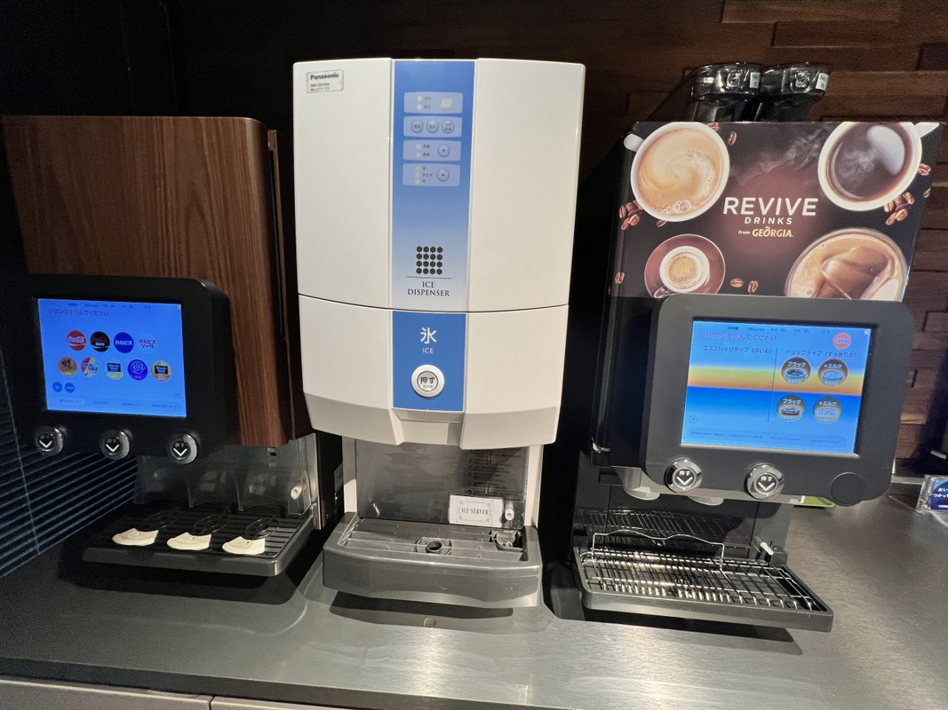 アナウンスはないけど、ウエルカムドリンクあります。