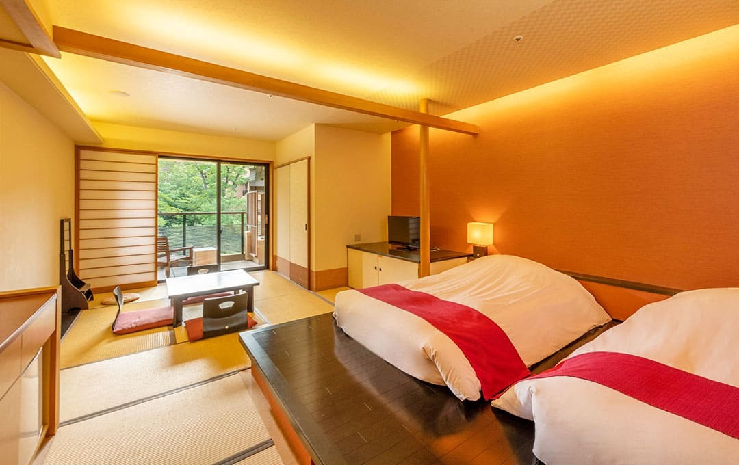 テラスの椅子でクールダウン♪全室に露天風呂を備えた旅館4272407