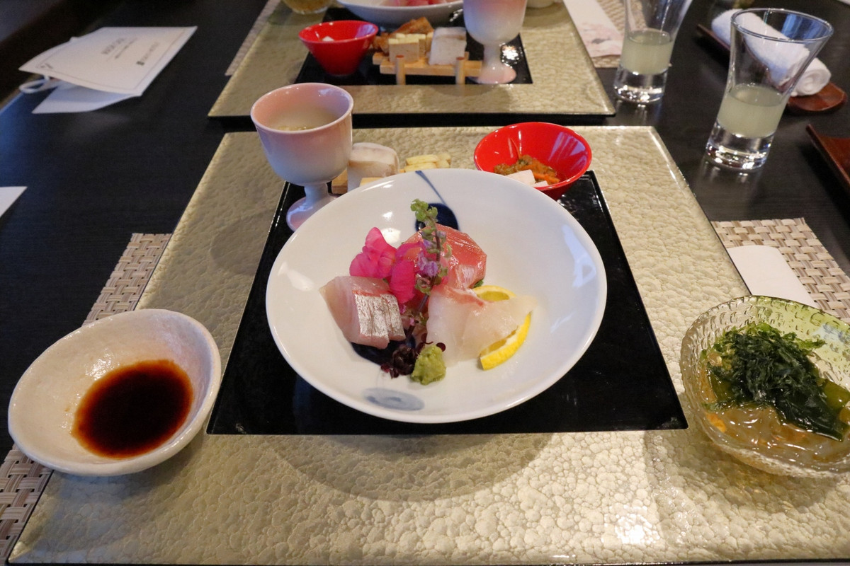 夕食の一部