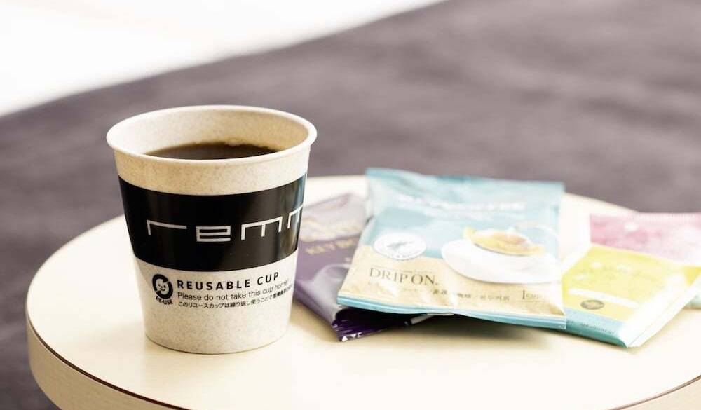 フロントで貰えるコーヒーなど / 1