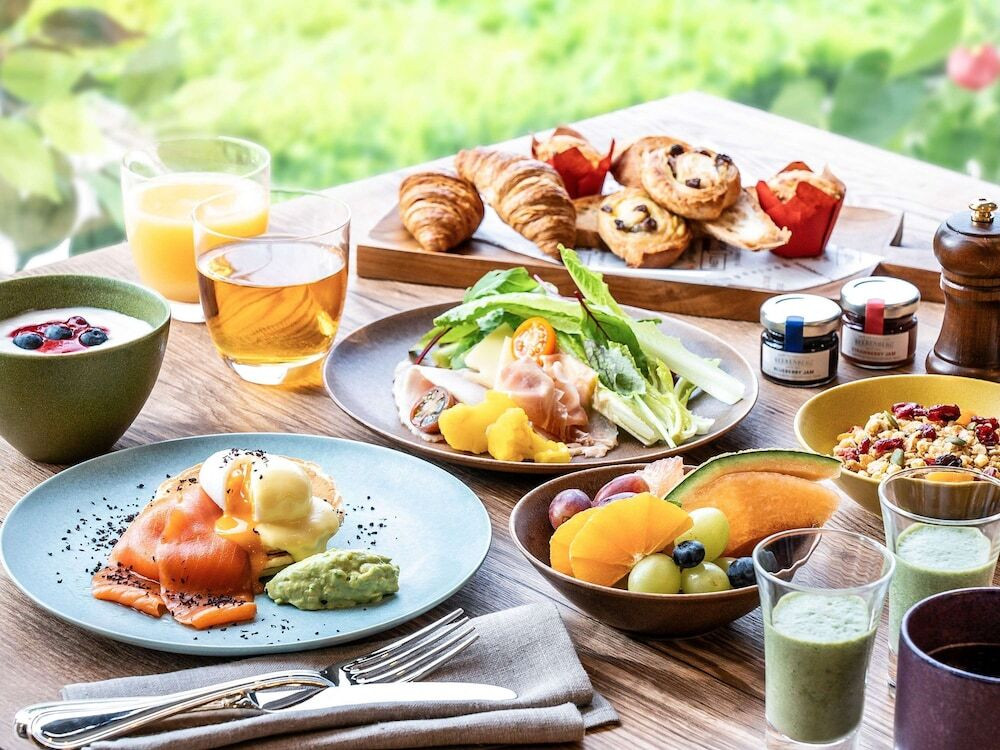 朝食ビュッフェ