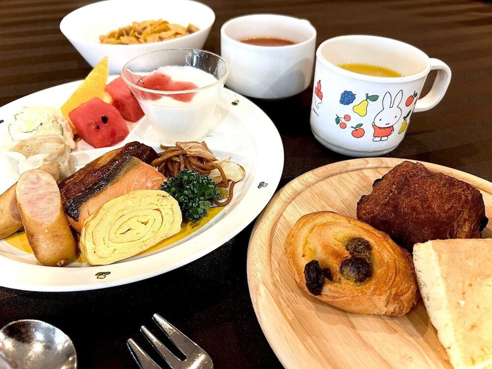 朝食ビュッフェ