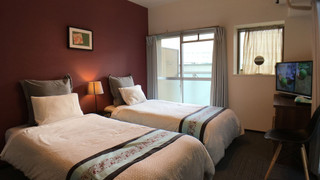 アパートメント シングルベッド 2 台 バルコニー シティビュー (501)