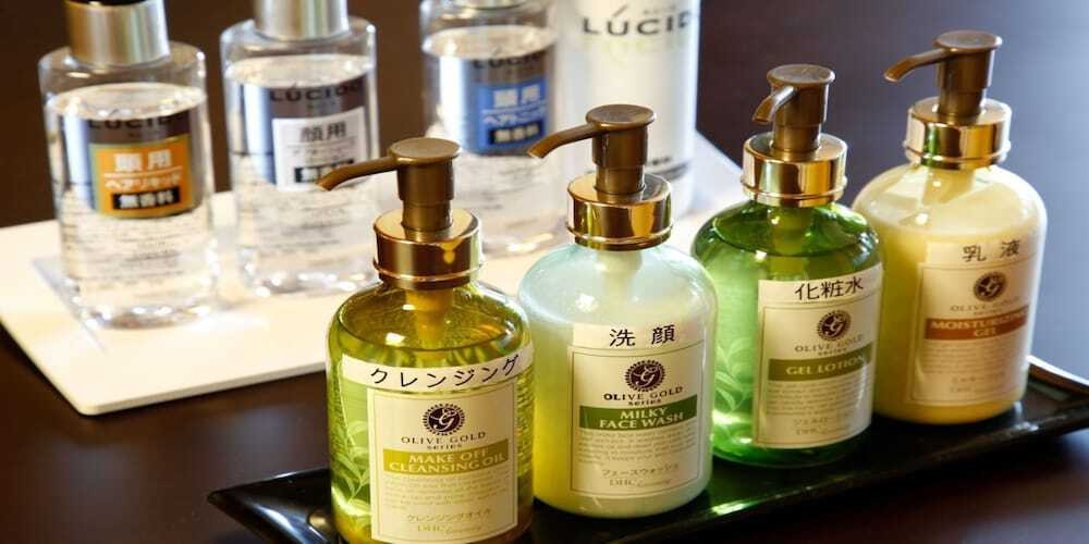 スキンケアアメニティ一例