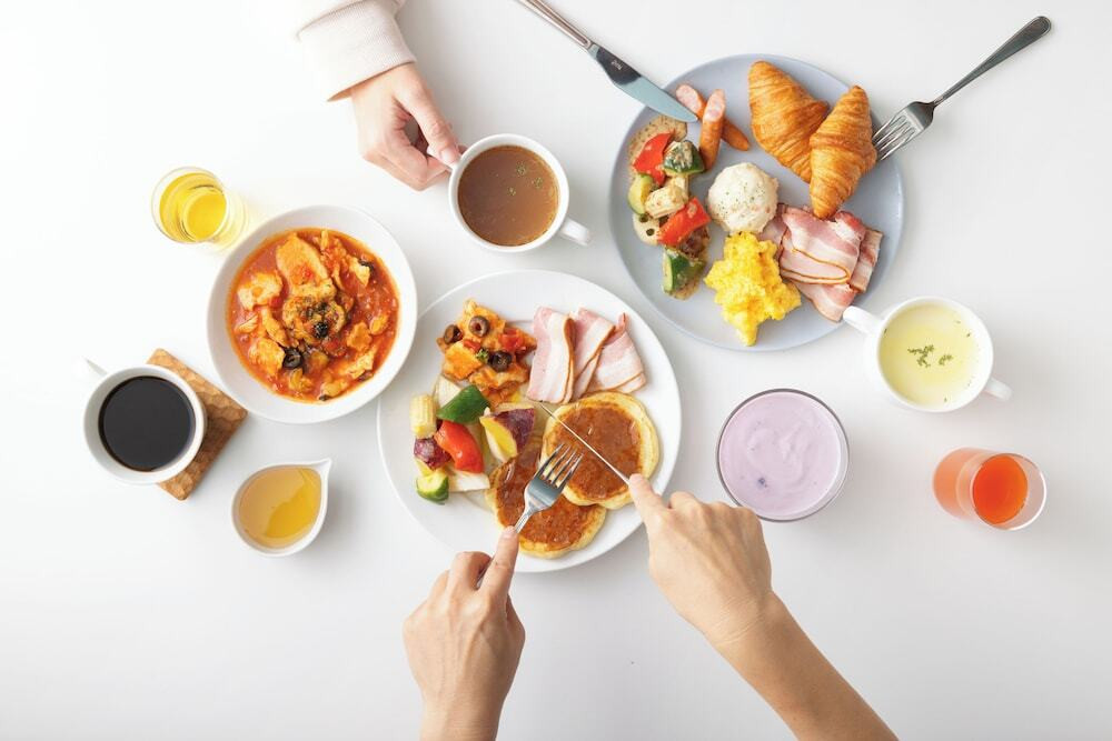 朝食ビュッフェ