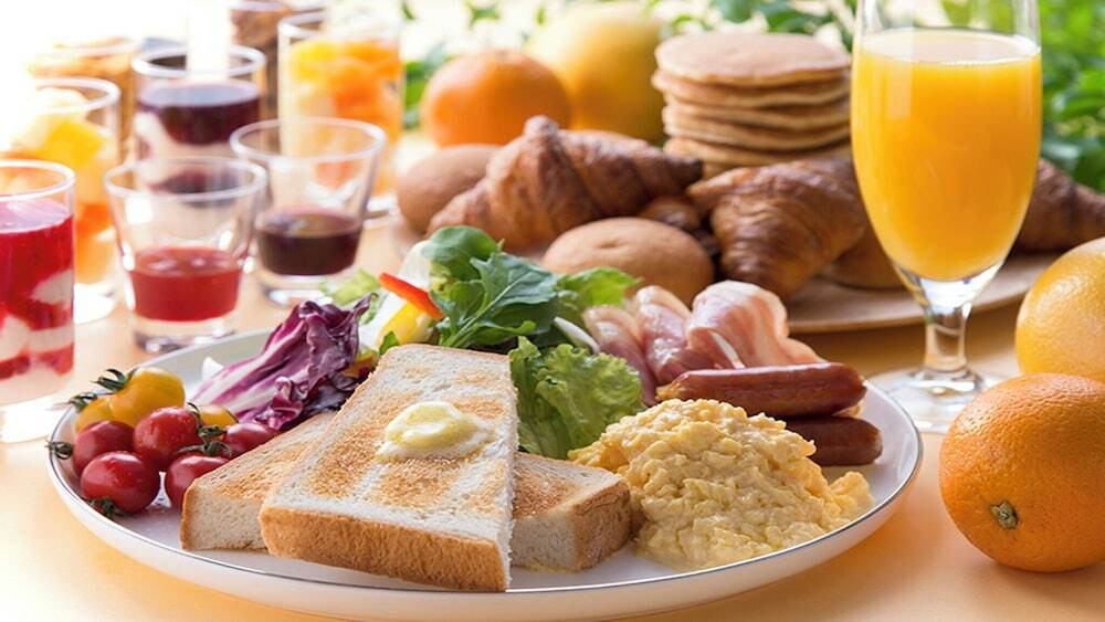 朝食ビュッフェ