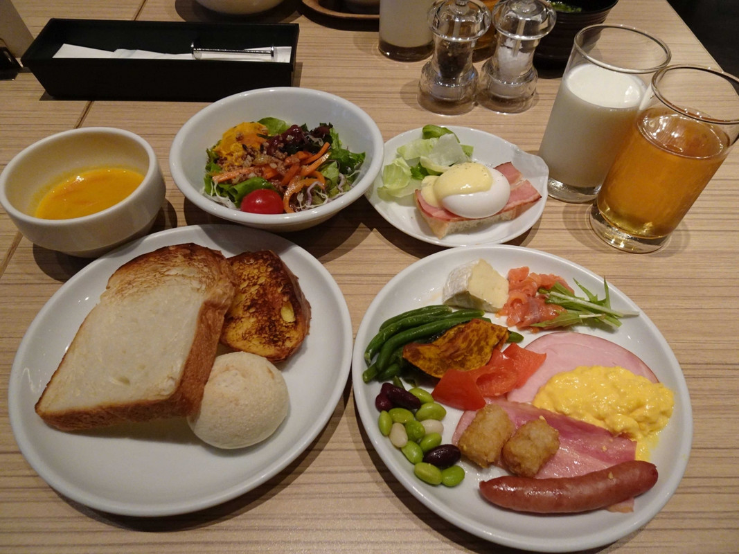 種類がたくさんで充実した朝食