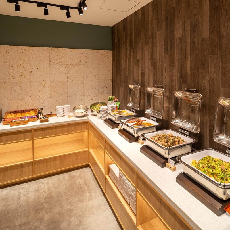 朝食ビュッフェ