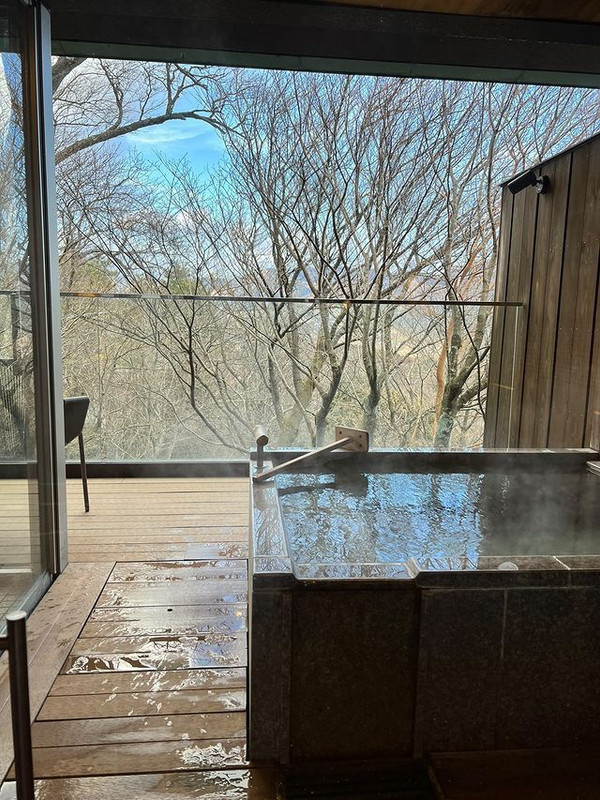 「香」の客室露天風呂 / 2