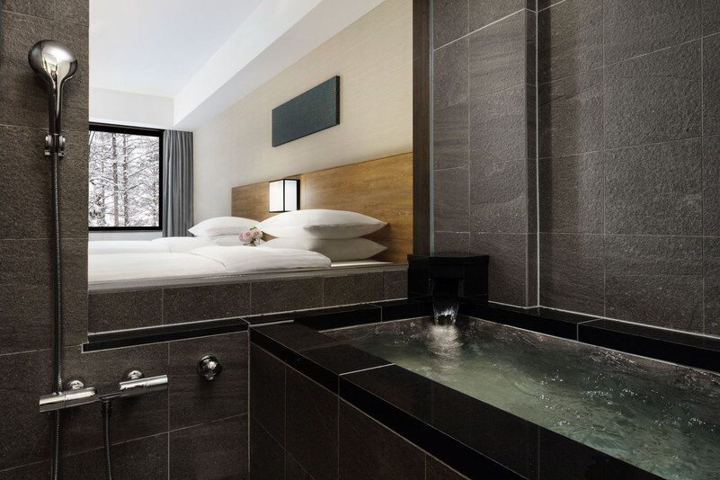 温泉付きプレミアツインのバスルーム