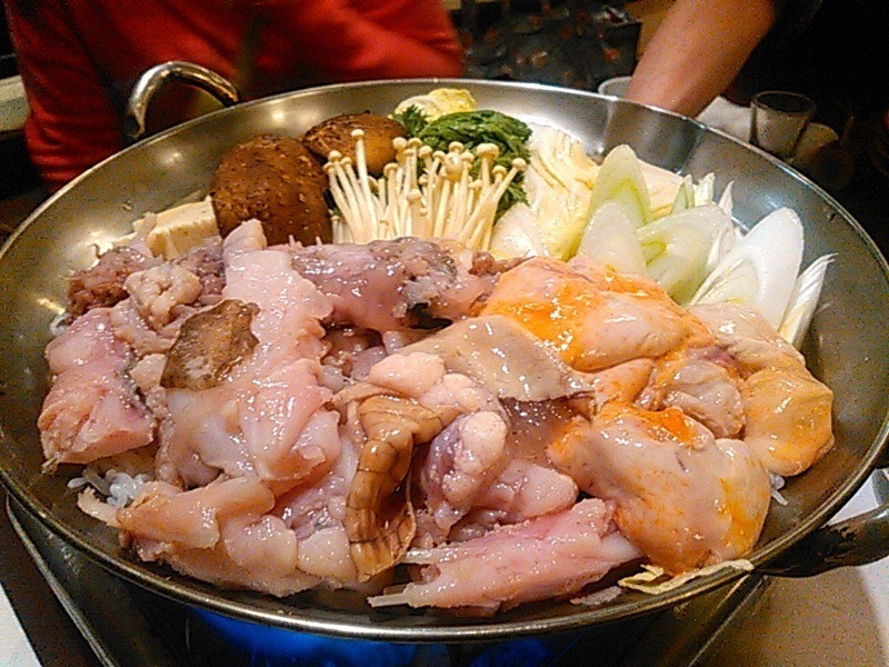 「あじぐら なまこ屋」料理 822888 あんこう鍋（どぶ汁仕立て）